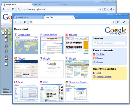 Google Chrome - Webbrowser von Google